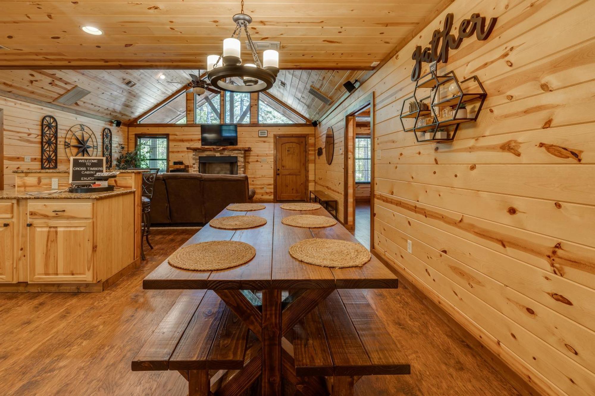 Cross Timbers Cabin On The Grove'S 25-Acres Broken Bow Kültér fotó